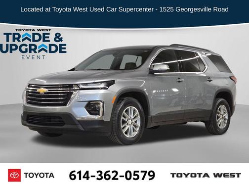 Sterling Gray Metallic 2023 Chevrolet Traverse LT Leather