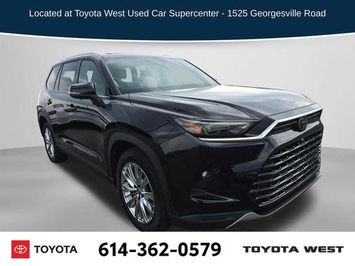 Midnight Black Metallic 2026 Toyota Grand Highlander Platinum