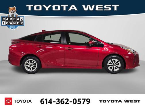 Hypersonic Red 2018 Toyota Prius Two