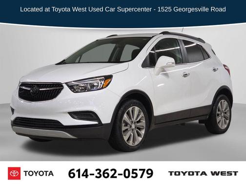 Summit White 2019 Buick Encore Preferred