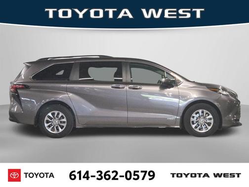 Predawn Gray Mica 2021 Toyota Sienna XLE 7 Passenger