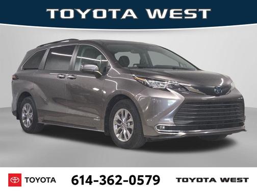 Predawn Gray Mica 2021 Toyota Sienna XLE 7 Passenger