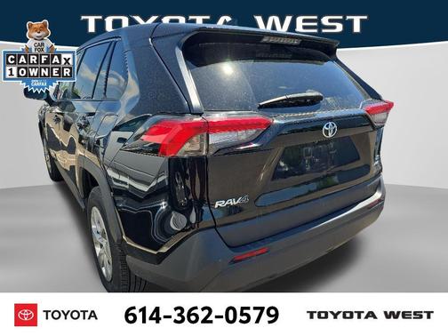 Midnight Black Metallic 2022 Toyota RAV4 LE