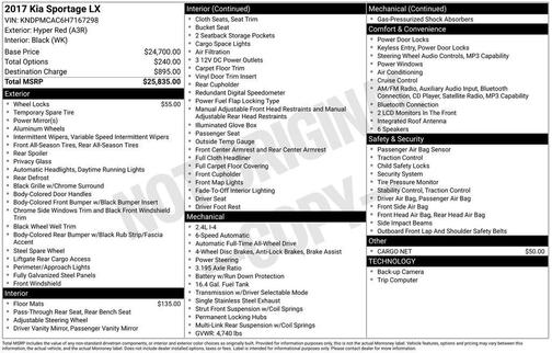 2017 Kia Sportage LX