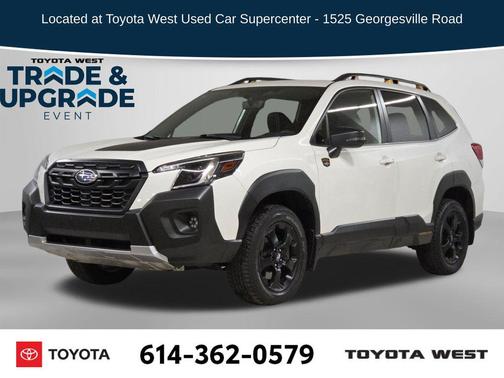 Crystal White Pearl 2023 Subaru Forester Wilderness