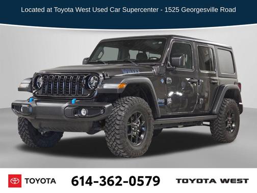 Granite Crystal Metallic Clearcoat 2024 Jeep Wrangler 4xe Willys