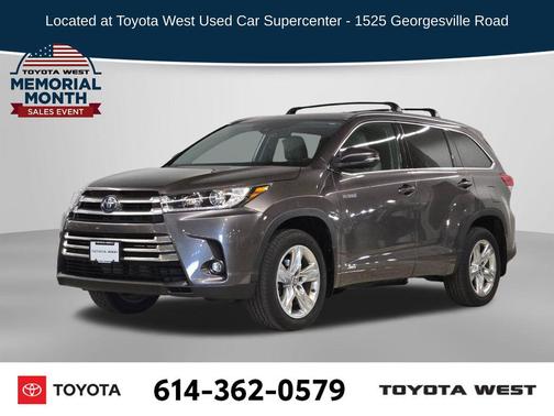 Predawn Gray Mica 2019 Toyota Highlander Hybrid Limited