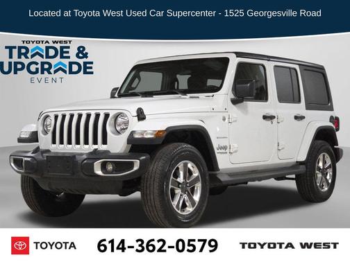 Bright White Clearcoat 2020 Jeep Wrangler Unlimited Sahara