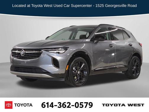 Satin Steel Metallic 2022 Buick Envision AWD Essence