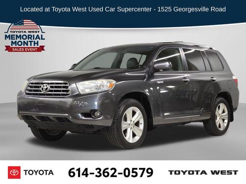 Magnetic Gray Metallic 2010 Toyota Highlander Limited