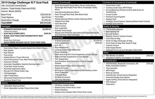 2019 Dodge Challenger R/T Scat Pack