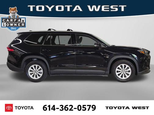Midnight Black Metallic 2024 Toyota Grand Highlander XLE