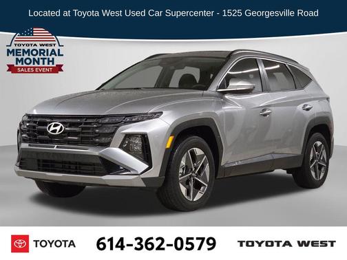 Shimmering Silver 2025 Hyundai TUCSON SEL Convenience