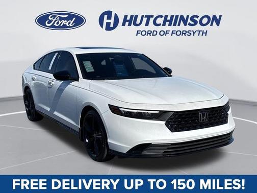 White 2025 Honda Accord SPORT-L