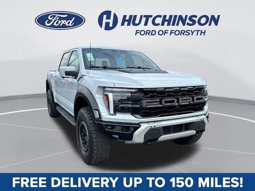 SPACE WHITE METALLIC 2025 Ford F-150 RAPTOR