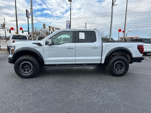 SPACE WHITE METALLIC 2025 Ford F-150 RAPTOR