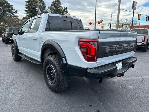 SPACE WHITE METALLIC 2025 Ford F-150 RAPTOR