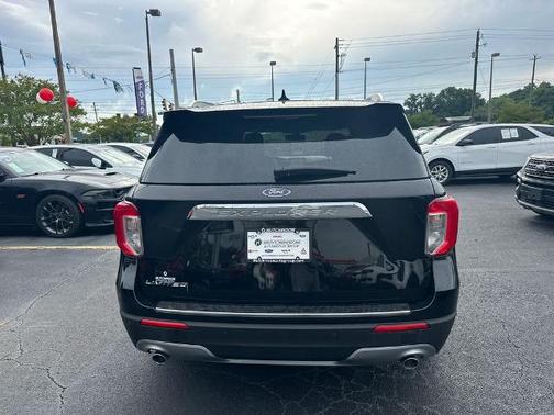 AGATE BLACK METALLIC 2021 Ford Explorer LIMITED