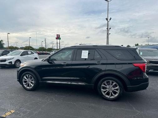 AGATE BLACK METALLIC 2021 Ford Explorer LIMITED
