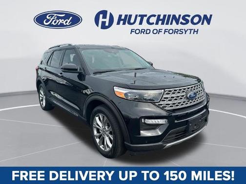 AGATE BLACK METALLIC 2021 Ford Explorer LIMITED
