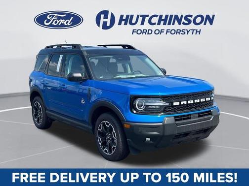 VELOCITY BLUE METALLIC 2025 Ford Bronco Sport OUTER BANKS
