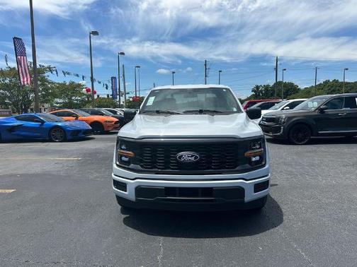 SPACE WHITE METALLIC 2025 Ford F-150 STX