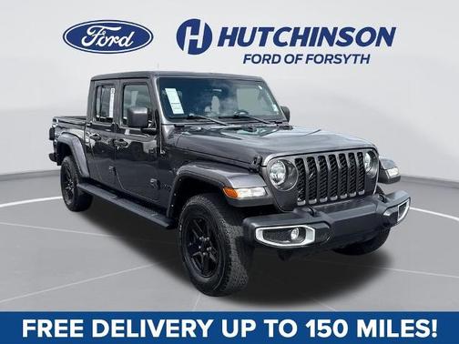 Granite Crystal Clearcoat Metallic 2021 Jeep Gladiator SPORT
