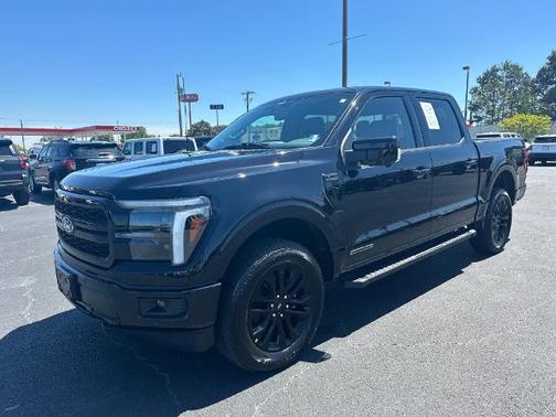AGATE BLACK METALLIC 2025 Ford F-150 LARIAT