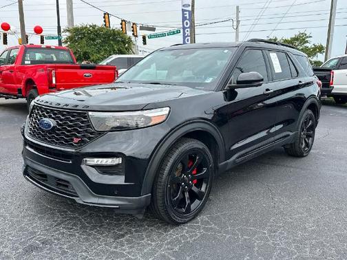 AGATE BLACK METALLIC 2023 Ford Explorer ST