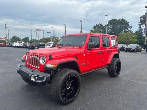 Firecracker Red Clearcoat 2018 Jeep Wrangler Unlimited SAHARA