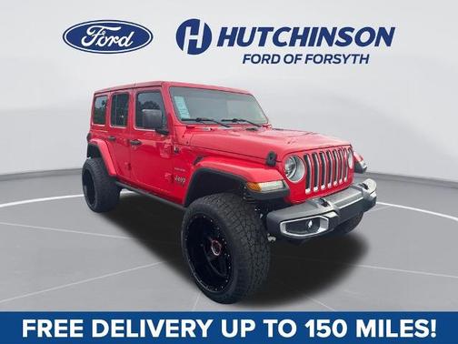 Firecracker Red Clearcoat 2018 Jeep Wrangler Unlimited SAHARA