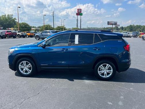 Blue Emerald Metallic 2020 GMC Terrain SLE