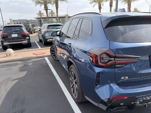 Phytonic Blue Metallic 2023 BMW X3 M40i