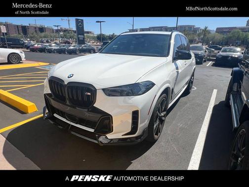 Alpine White 2024 BMW X5 M60i