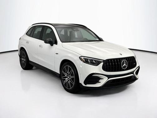 White 2026 Mercedes-Benz AMG GLC 43 4MATIC