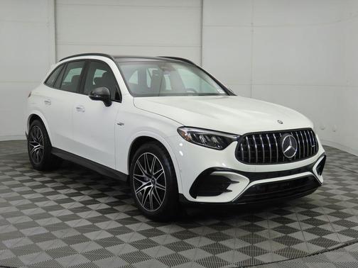 White 2026 Mercedes-Benz AMG GLC 43 4MATIC
