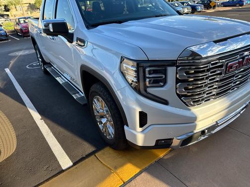 Glacier White 2026 GMC Sierra 1500 Denali