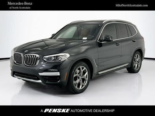 Dark Graphite Metallic 2021 BMW X3 sDrive30i