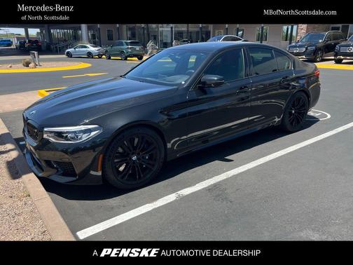 Black Sapphire Metallic 2020 BMW M5 Base