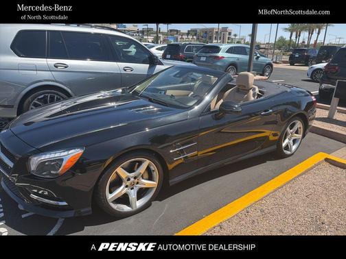 Black 2013 Mercedes-Benz SL-Class SL 550