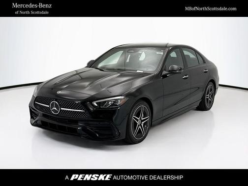 Black 2024 Mercedes-Benz C-Class C 300