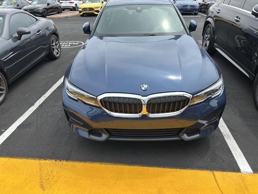 Phytonic Blue Metallic 2021 BMW 330 330i