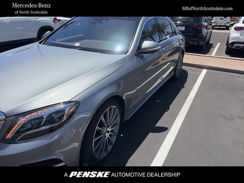 Grey 2015 Mercedes-Benz S-Class S 550