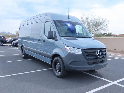 Grey 2024 Mercedes-Benz Sprinter 2500 Cargo 170 WB