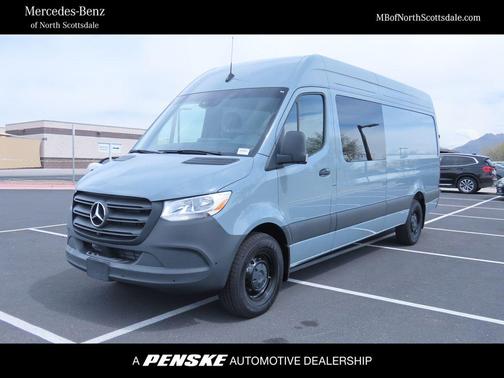Grey 2024 Mercedes-Benz Sprinter 2500 Cargo 170 WB