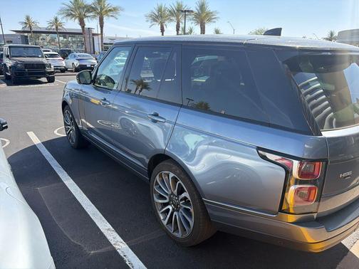 Blue Metallic 2020 Land Rover Range Rover P525 HSE SWB