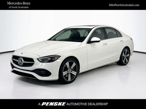 Polar White 2025 Mercedes-Benz C-Class C 300
