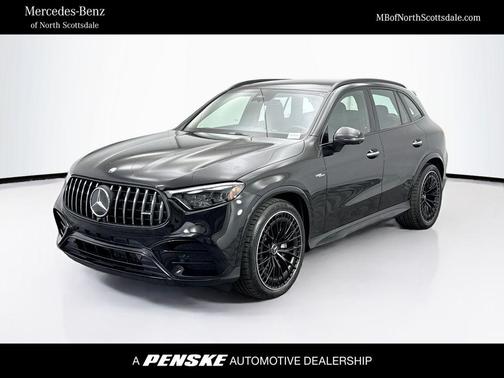 Obsidian Black Metallic 2025 Mercedes-Benz AMG GLC 43 4MATIC