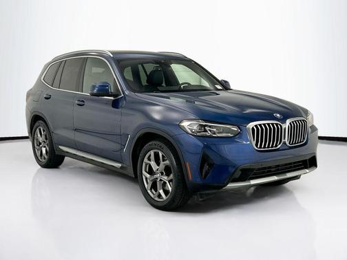 Blue Metallic 2023 BMW X3 xDrive30i