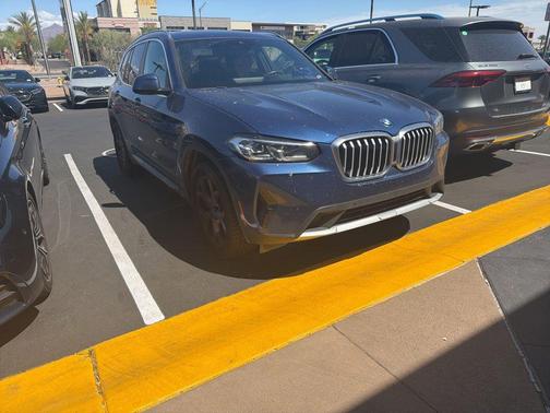 Blue Metallic 2023 BMW X3 xDrive30i